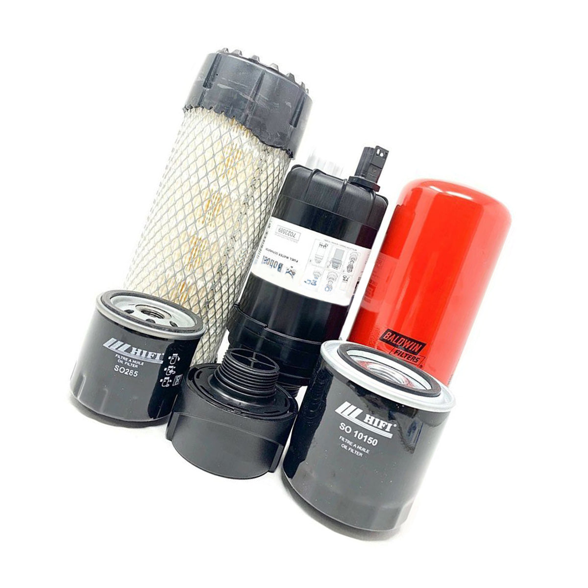 500/1500 Hour Filter Kit 7324364 for Bobcat Excavator E32 E35 with T4 Engine