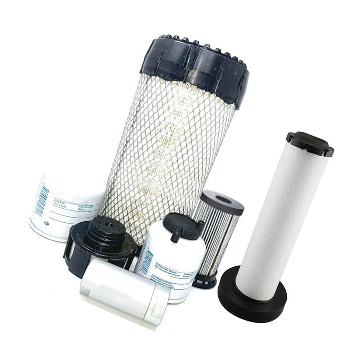 500/1500 Hour Maintenance Canister Filter Kit 7343848 for Bobcat Loader A300