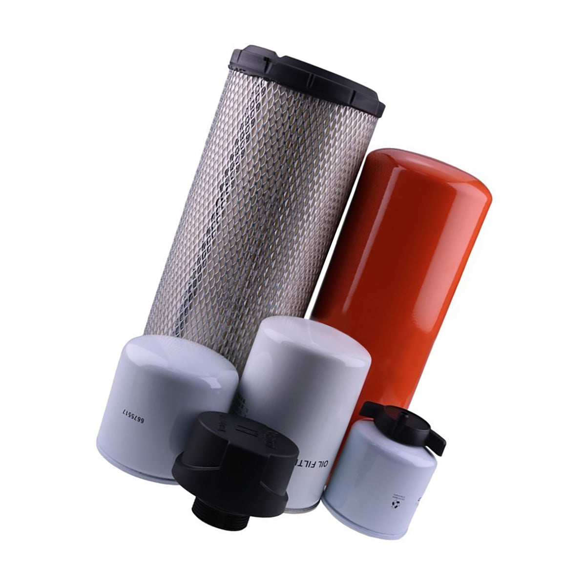 500 Hour Maintenance Filter Kit 7324333 for Bobcat Excavator 337 341 E50 E55
