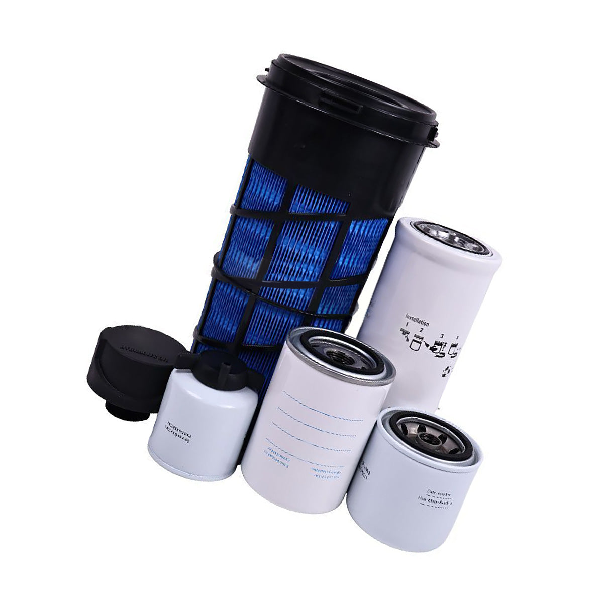 500 Hour Maintenance Filter Kit 7330956 for Bobcat Toolcat 5600