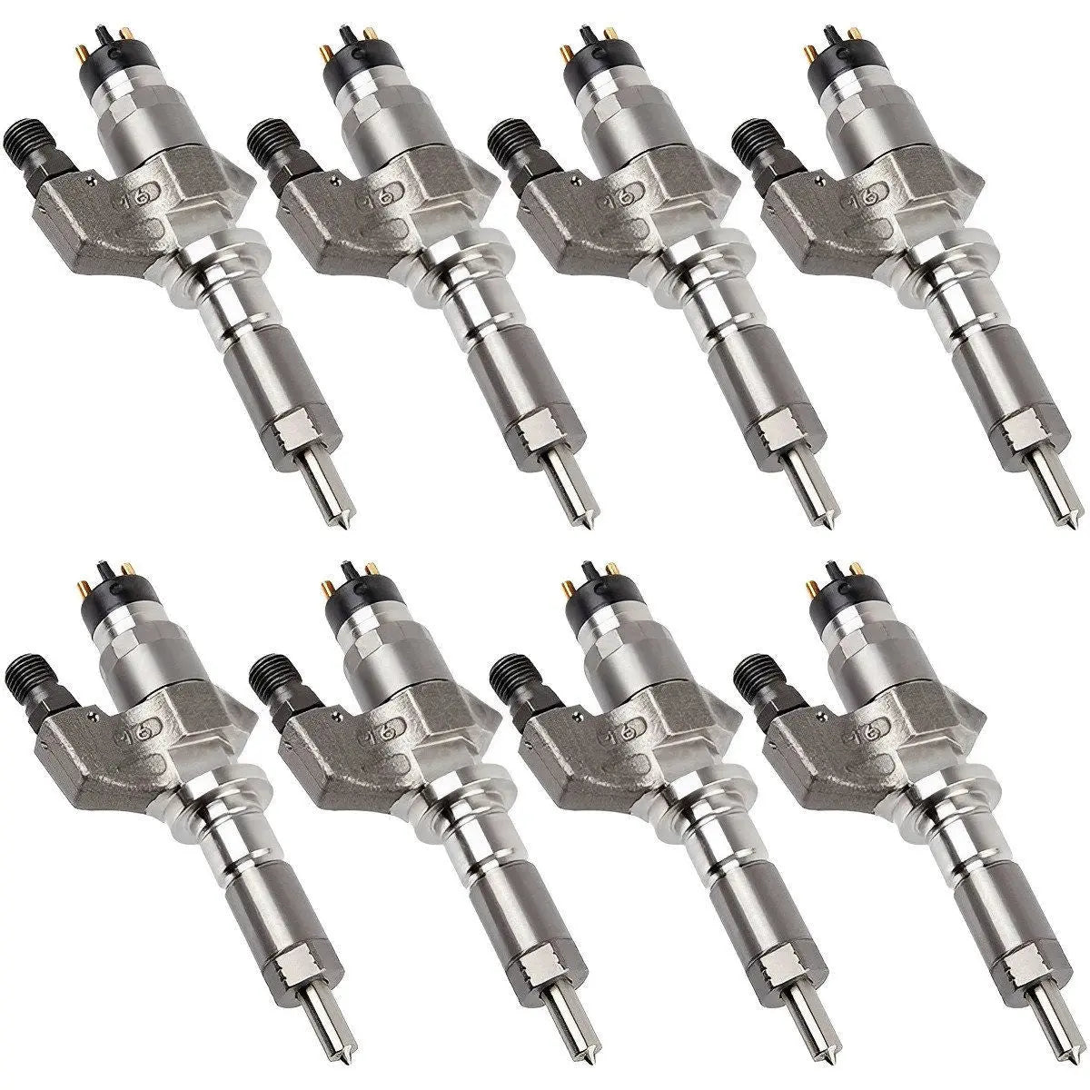 5_1 2001-2004.5 Chevy/GMC 2500HD/3500HD Duramax LB7 6.6L Diesel Fuel Injectors 0445120008 0986435502 97208074