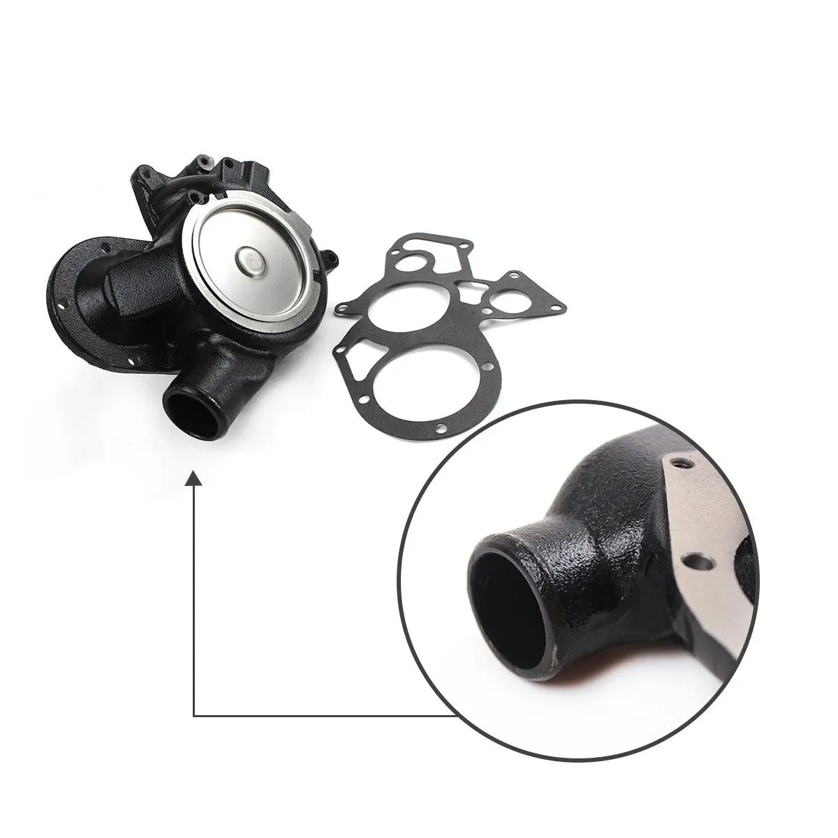 6672782 1PC Water Pump for Perkins 1004-40T