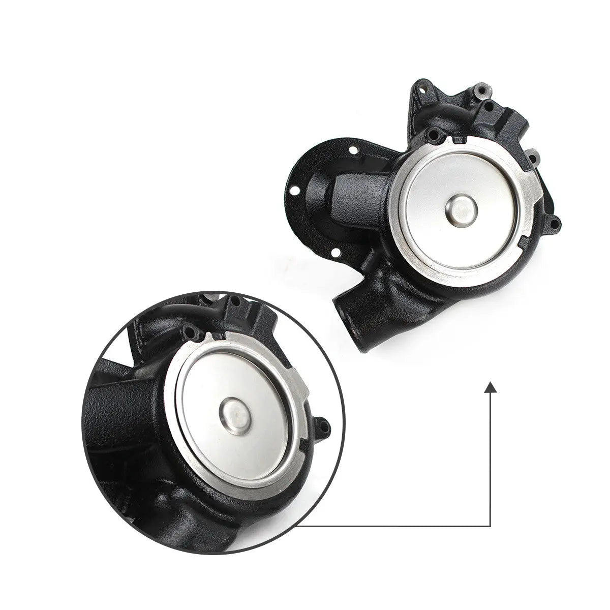 6672782 1PC Water Pump for Perkins 1004-40T