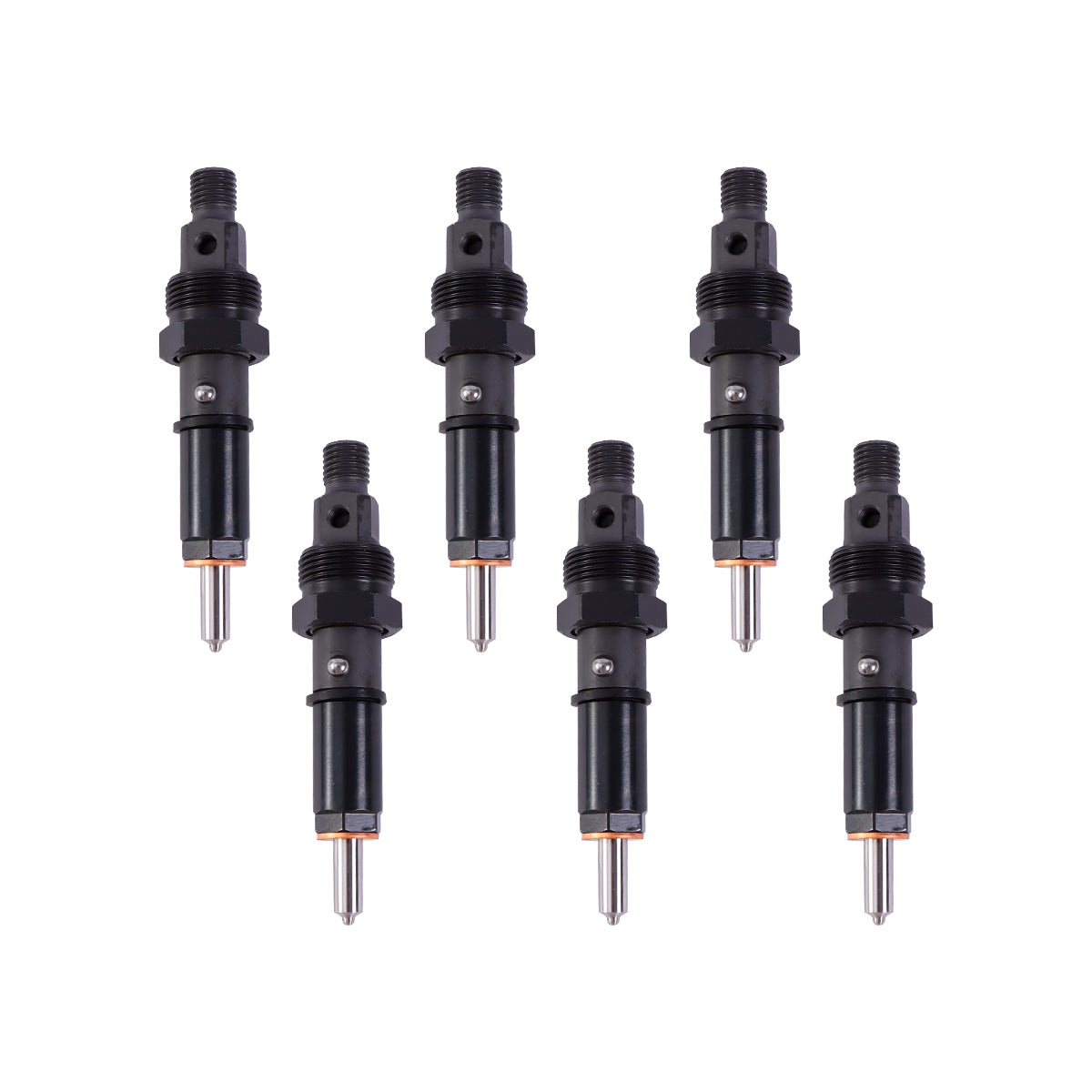 6PCS Fuel Injector 0432131753 389-7596 for Dodge Cummins 6BTA 5.9L 350HP