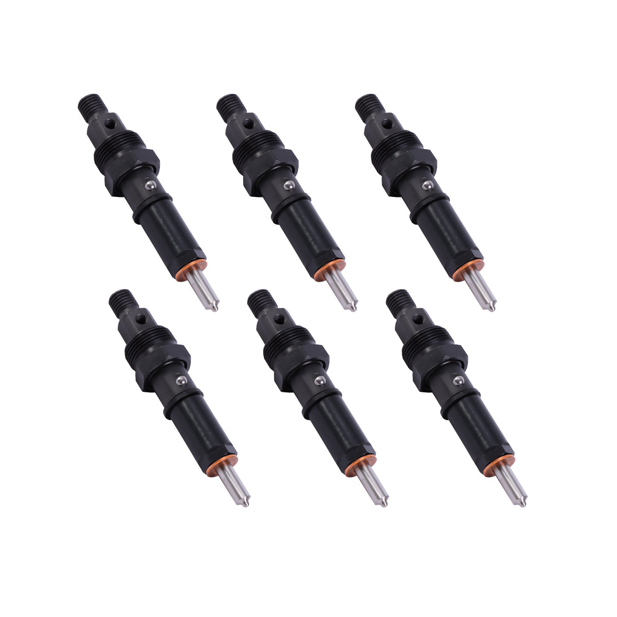 6PCS Fuel Injector 0432131753 389-7596 for Dodge Cummins 6BTA 5.9L 350HP