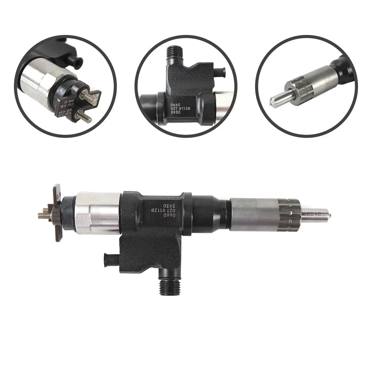 095000-6366 Common Rail Injector for Isuzu 4HK1 6HK1 Engine