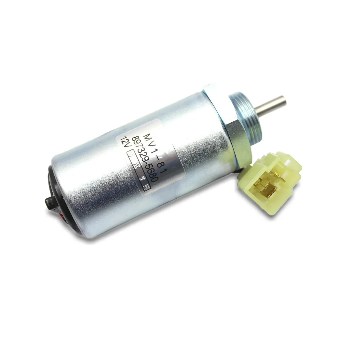 897329-5680-MV1-18-12V-Fuel-Shutoff-Solenoid-for-Hitachi-EX50U-Isuzu-4LE1_01 897329-5680 MV1-18 12V Fuel Shutoff Solenoid for Hitachi EX50U Isuzu 4LE1