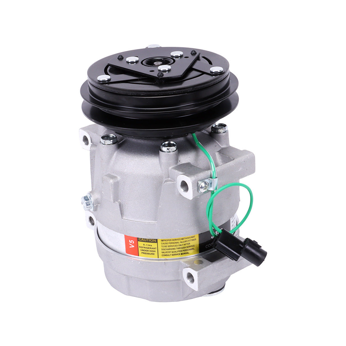 A/C Compressor 1PK 24V 11Q6-90040 11Q6-90041 for Hyundai Excavator HW140 HW160