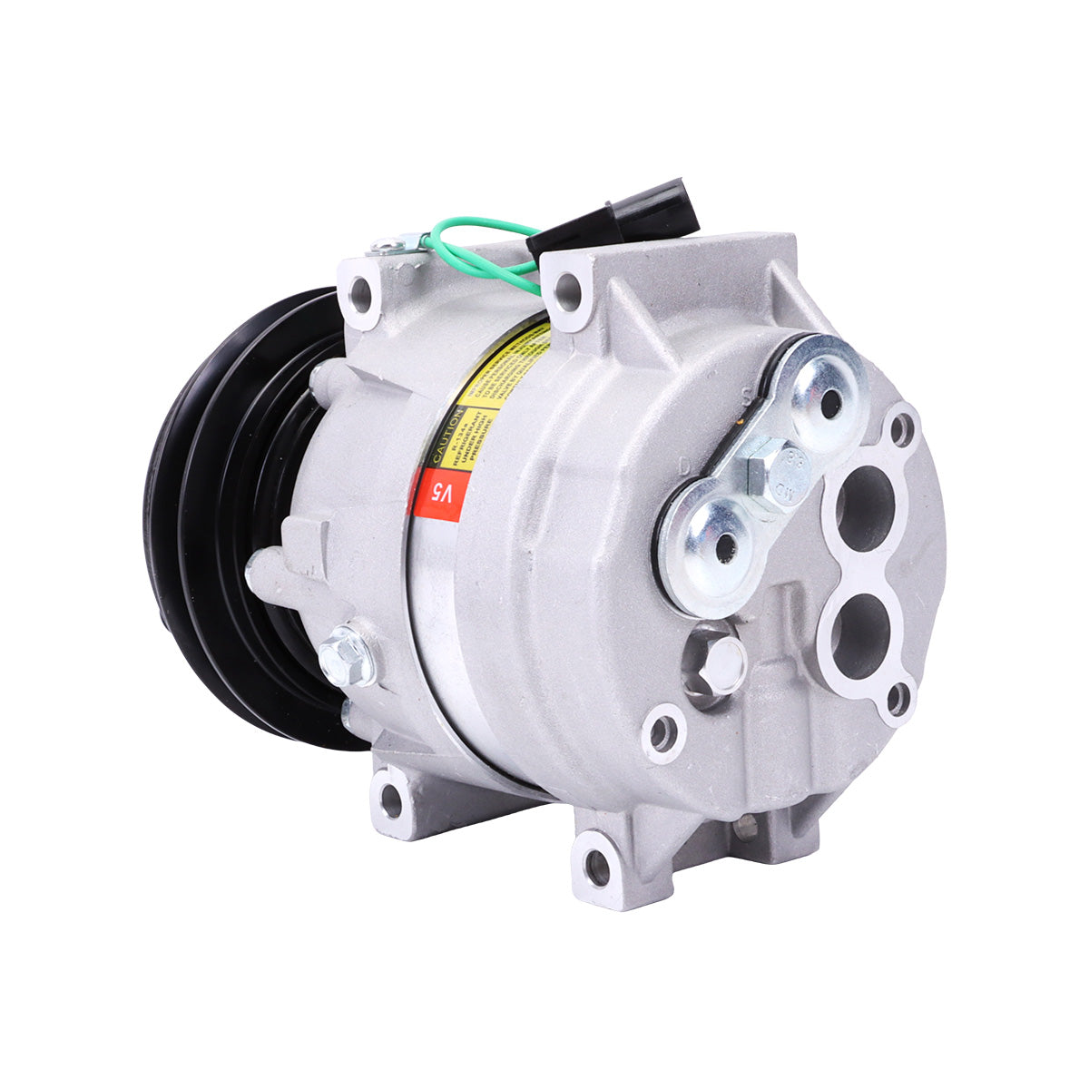 A/C Compressor 1PK 24V 11Q6-90040 11Q6-90041 for Hyundai Excavator HW140 HW160
