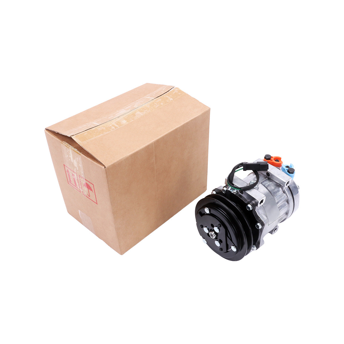 A/C Compressor 1PK 24V 259-7245 CA2597245 189-2746 for Carterpillar CAT 308D 314DCR