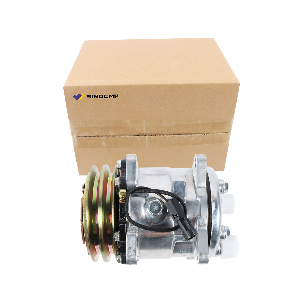 A/C Compressor 2PK 12V 1911506010 for Takeuchi Excavator TB145 TB153FR TB180FR
