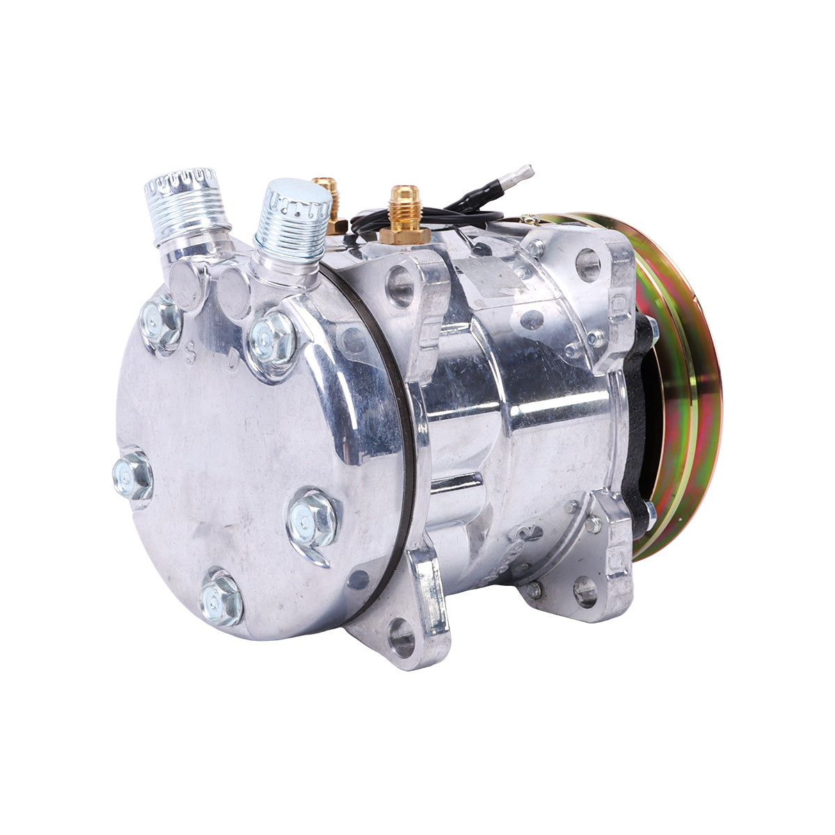 A/C Compressor 2PK 12V 345-4547 509-3951 for Caterpillar CAT 259D 279D 246D Loader