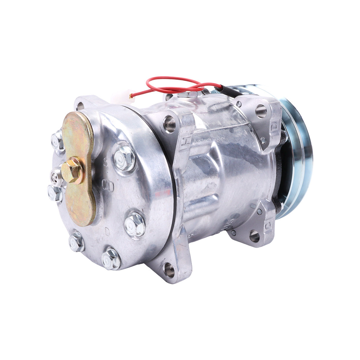 A/C Compressor 2PK 12V 3712528M2 3782613M2 for Massey Ferguson 375 383 Tractor