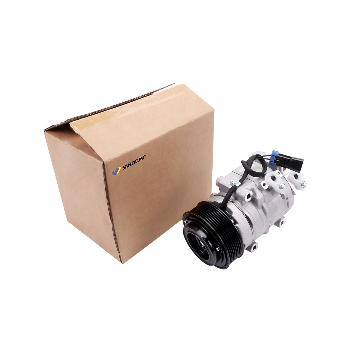 A/C Compressor 8PK 12V RE326205 SE502745 for John Deere Skid Steer Loader 318E 319E