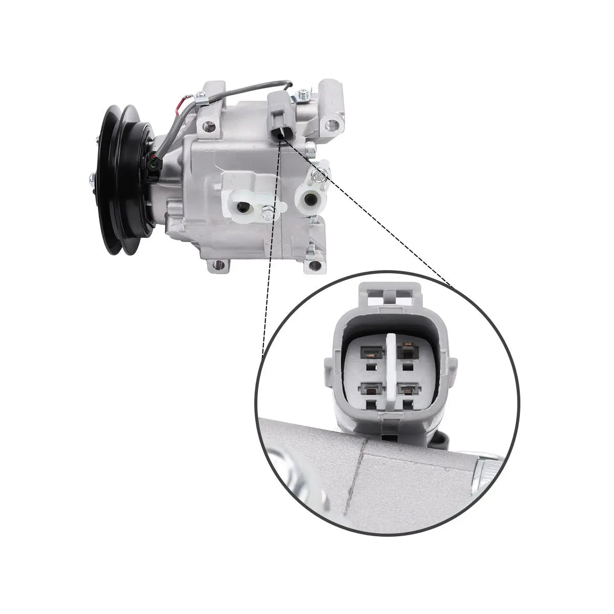 AC-Compressor-1PK-6244536M92-for-Kubota-Tractor-L3240-L3430_03 A/C Compressor 1PK 6244536M92 for Kubota Tractor L3240 L3430