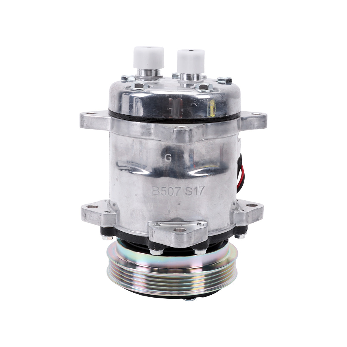 AC-Compressor-4PK-12V-QP5H11-1812-for-Bobcat-Loader-T550-T595-T630-T650-S595-S550_04 A/C Compressor 4PK 12V QP5H11-1812 for Bobcat Loader T550 T595 T630 T650 S595 S550