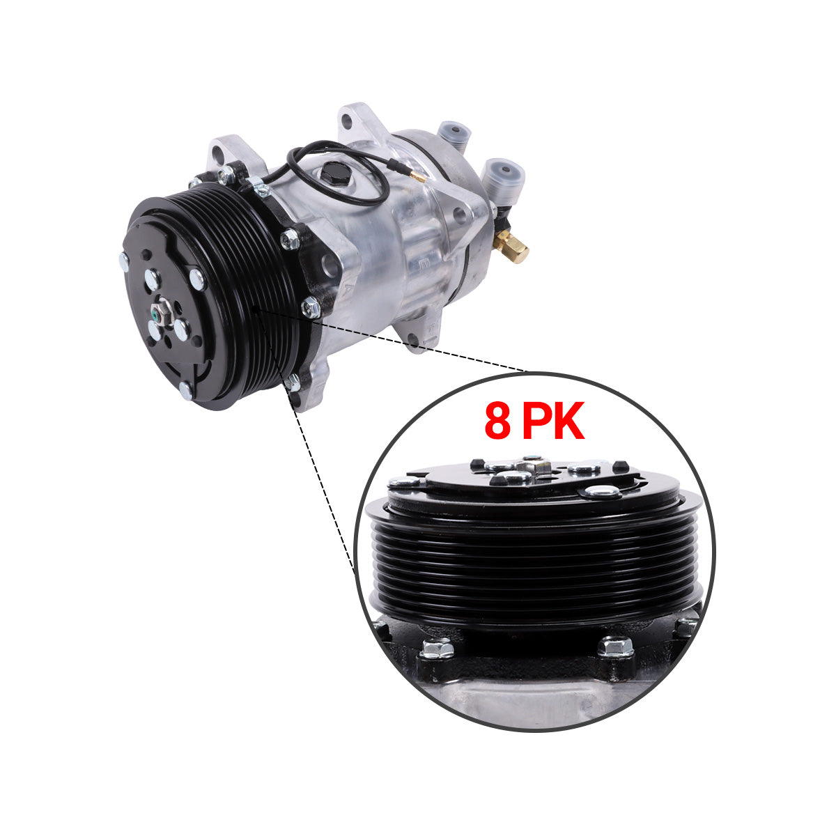 AC-Compressor-8PK-12V-18-10157-06-for-Thermo-King-Carrier-Transport-Refrigeration_02 A/C Compressor 8PK 12V 18-10157-06 for Thermo King Carrier Transport Refrigeration
