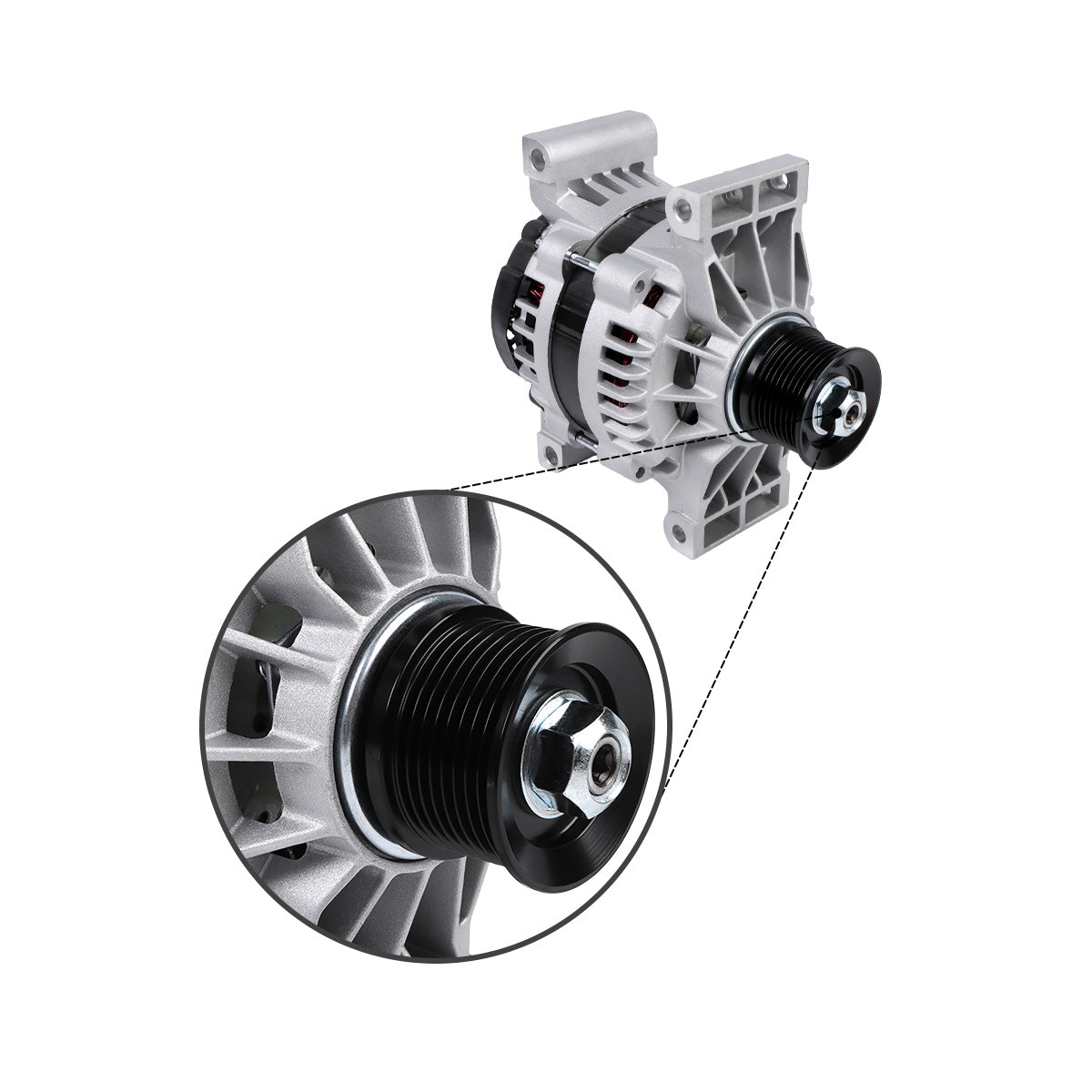 Alternator 12V 160A 8600889 for Ford F-650 F-750 Truck