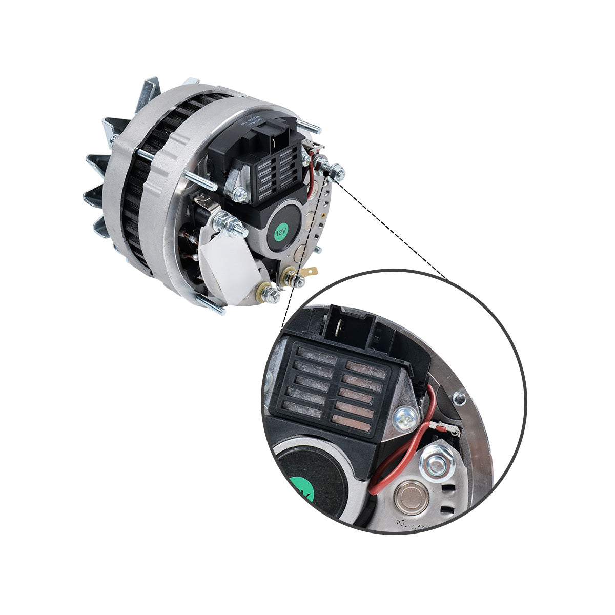 Alternator 12V 60A 01183858 AAK2306 58249GT for Deutz Engine 2011 1011 1011F F3L1011