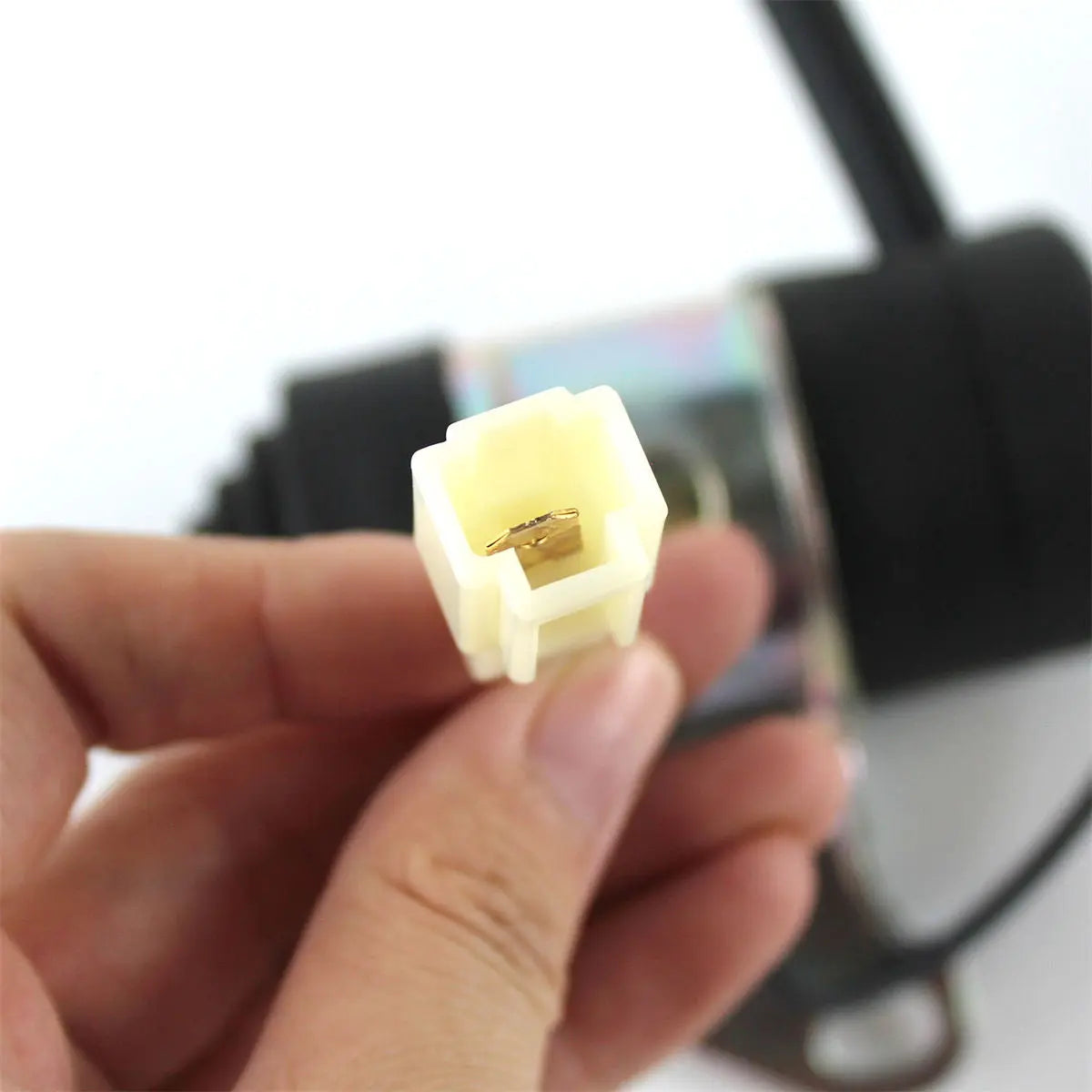 CP-U0114-12_02 Fuel Stop Solenoid 16851-60014 for Kubota Utility Vehicle RTV900G RTV900R RTV900T RTV900T6 RTV900T9 RTV900W RTV900W9