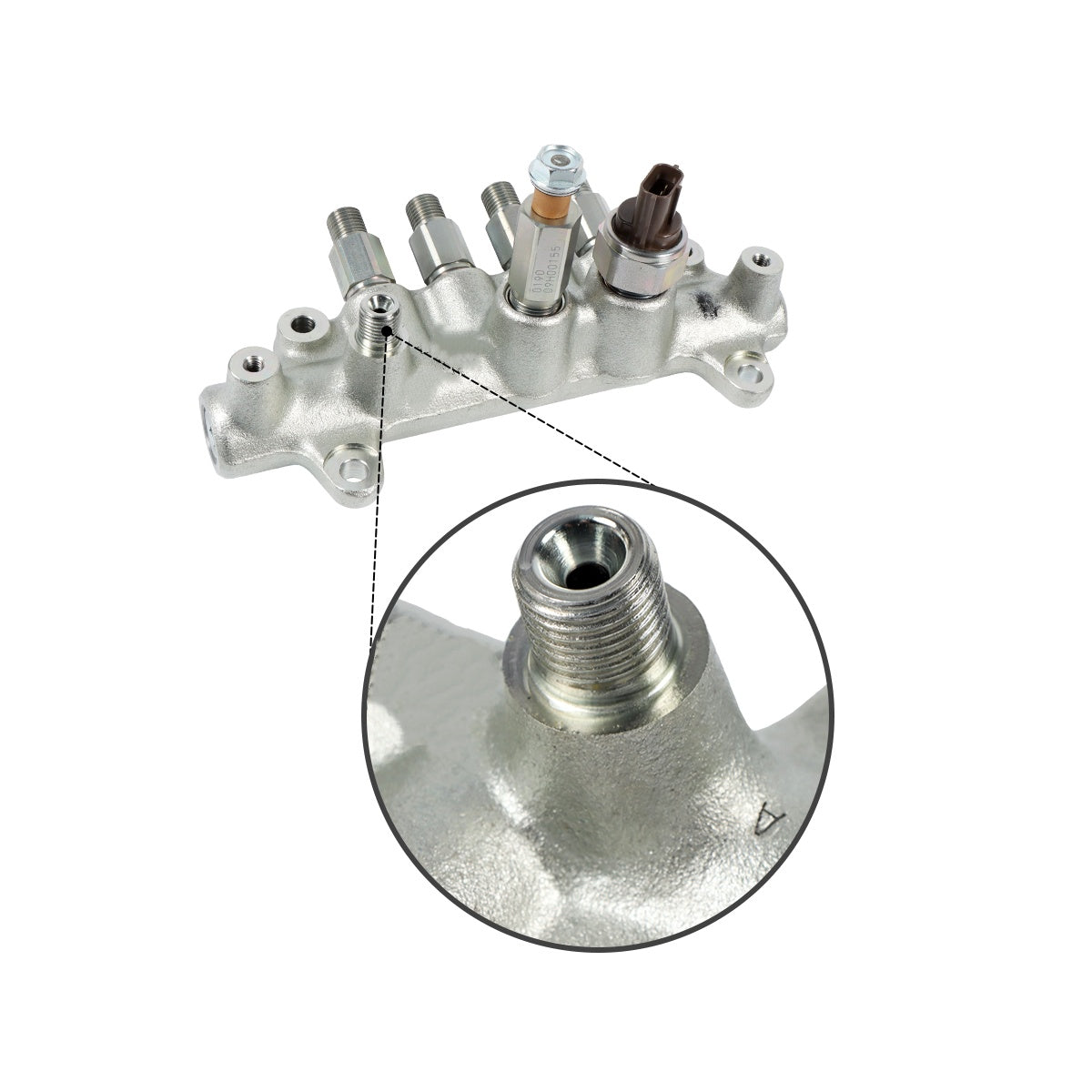 Common Rail Fuel Injector 8973060634 for Hitachi ZX200-3 Engine 4HK1