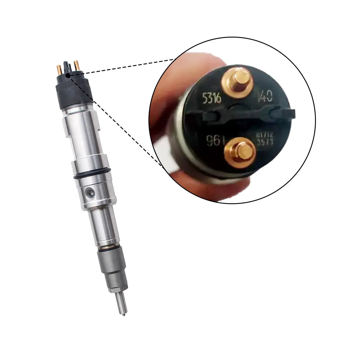 Common Rail Injector 0445120078 for Bosch Engine Faw J6 8.6D 258kW