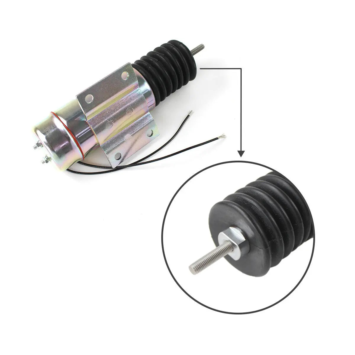 D513-A32V12 D513A32V12 12V Fuel Shut Off Solenoid for Genie JLG Dual Coil Throttle Solenoid