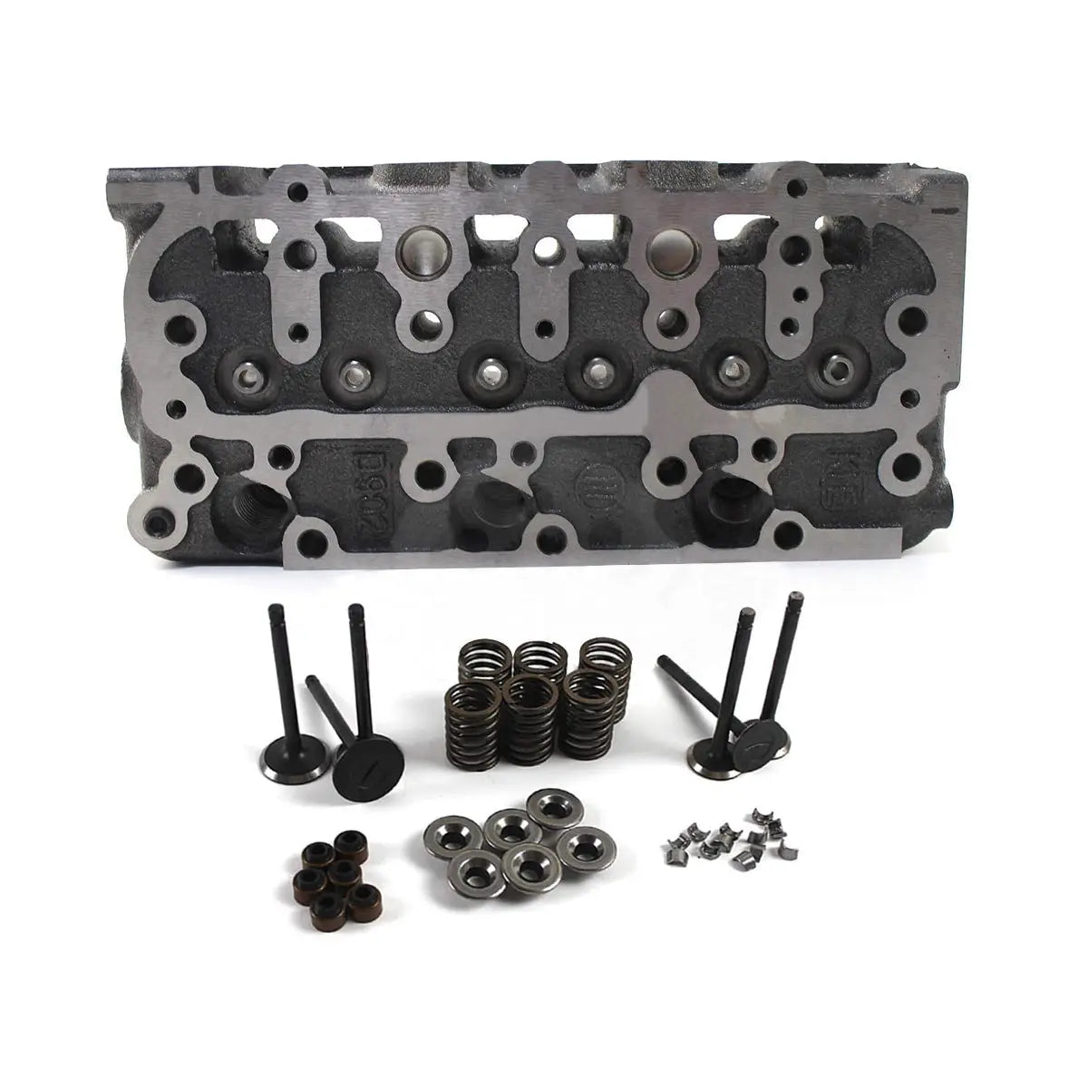 Complete Cylinder Head D902 with Valves for Kubota RTV900