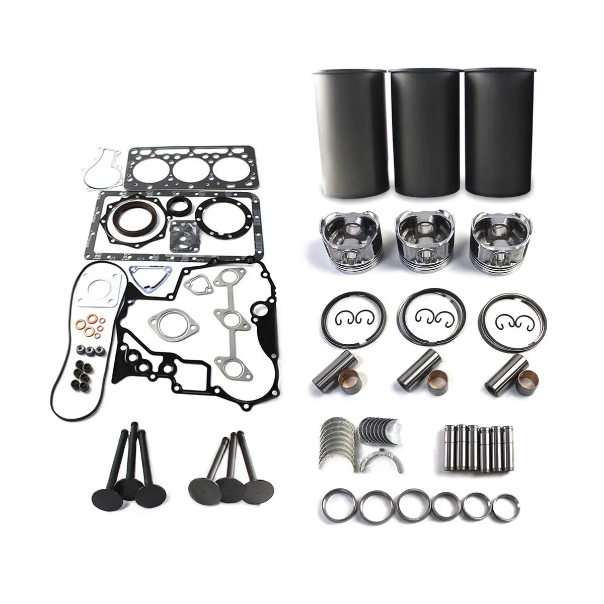 Overhaul Rebuild Kit for Kubota D902 D902EBH Engine KX41-3 Excavator BX24 BX25 Tractors