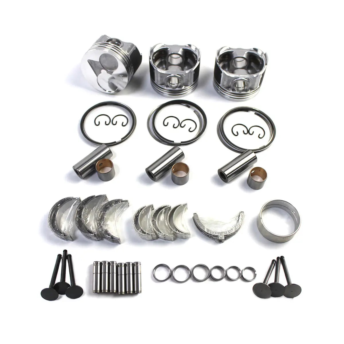 Overhaul Rebuild Kit for Kubota D902 D902EBH Engine KX41-3 Excavator BX24 BX25 Tractors