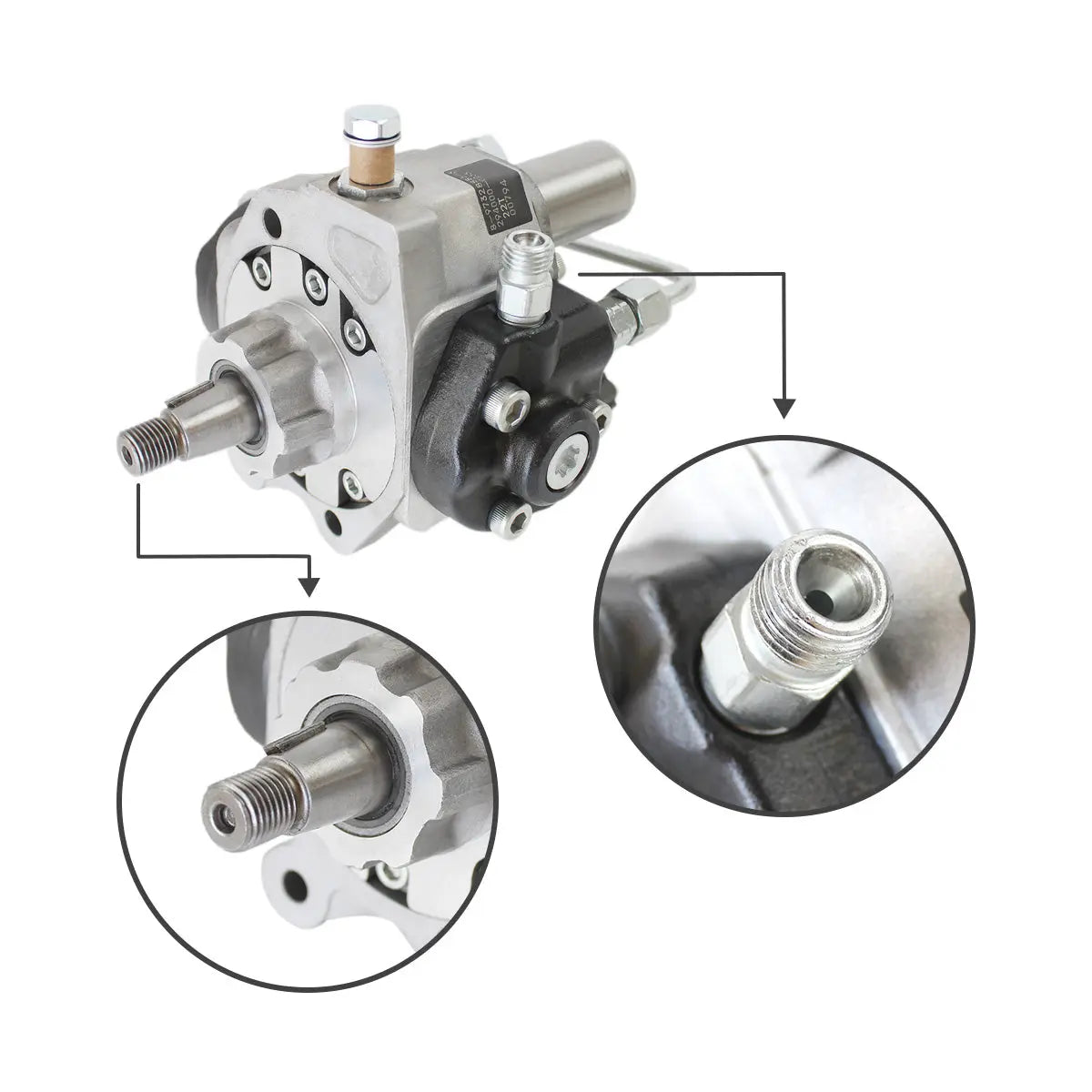 SINOCMP® Fuel Injection Pump 294000-0266 8973288865 for Isuzu Engine 4HK1 Truck NPR NQR NRR FRR FSR FTR FVR FSS