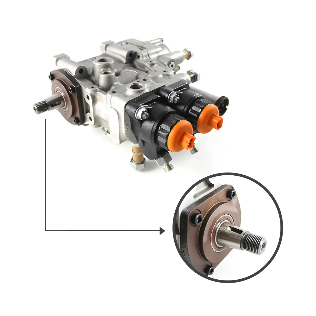 094000-0750 6252-71-1110 Fuel Injection Pump for Komatsu SAA6D125E Engine