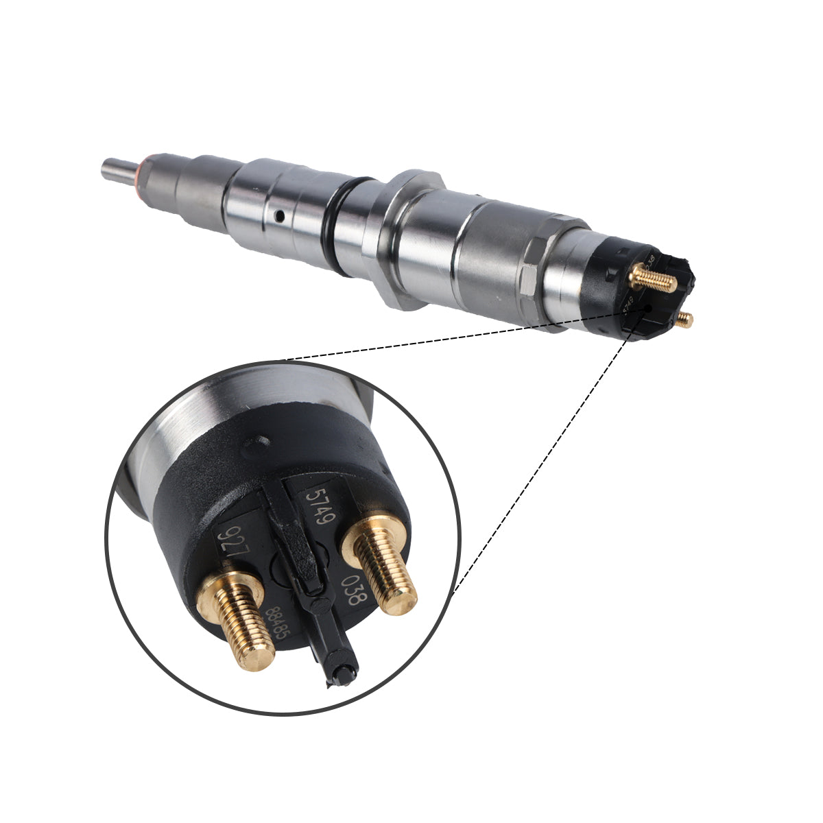 Fuel Injector 0445120038 for Cummins ISC ISL9 QSC8.3 QSL8.9 QSL9 Engine