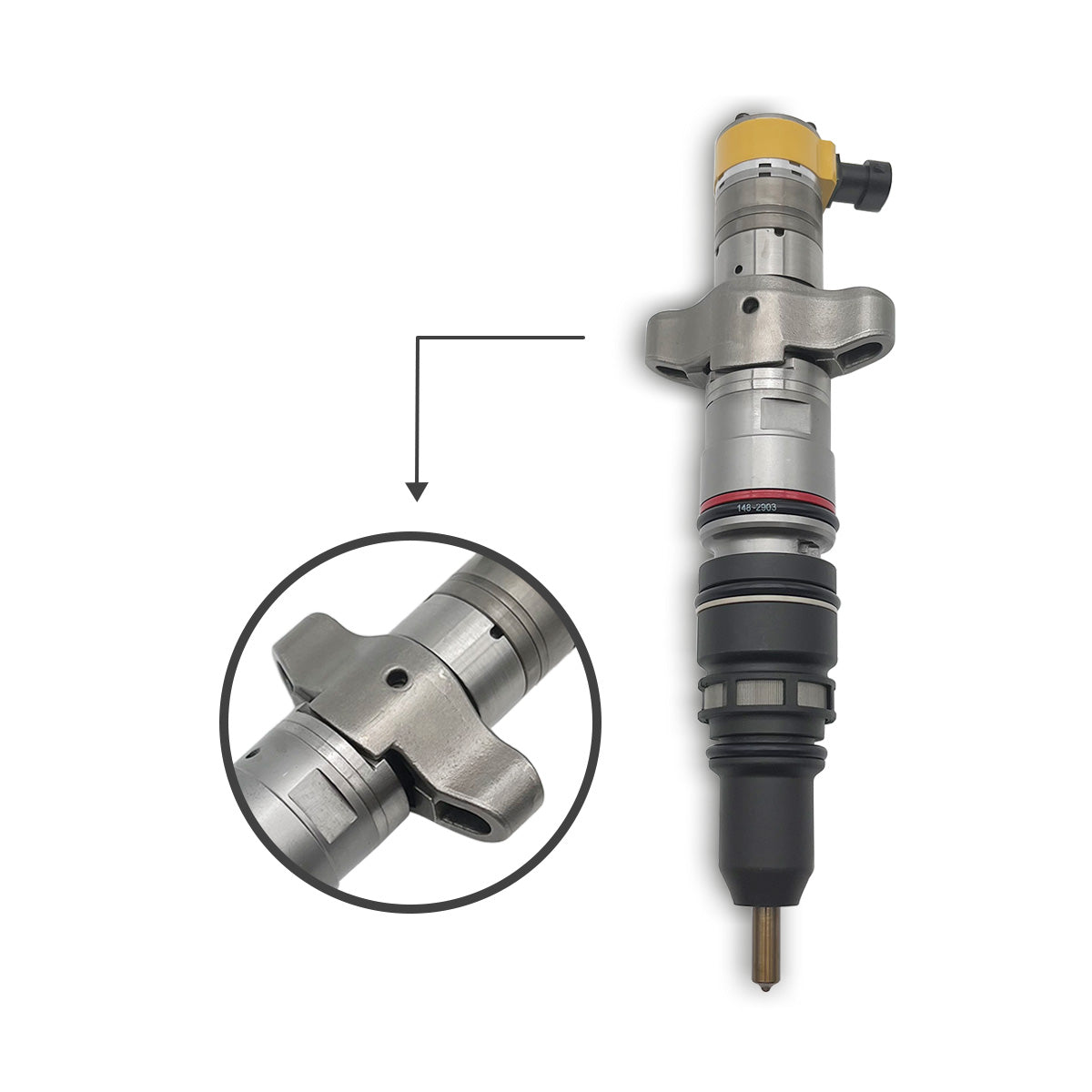 Fuel Injector 2681835 268-1835 for CAT Caterpillar C7 Engine Excavator 324D 324D FM