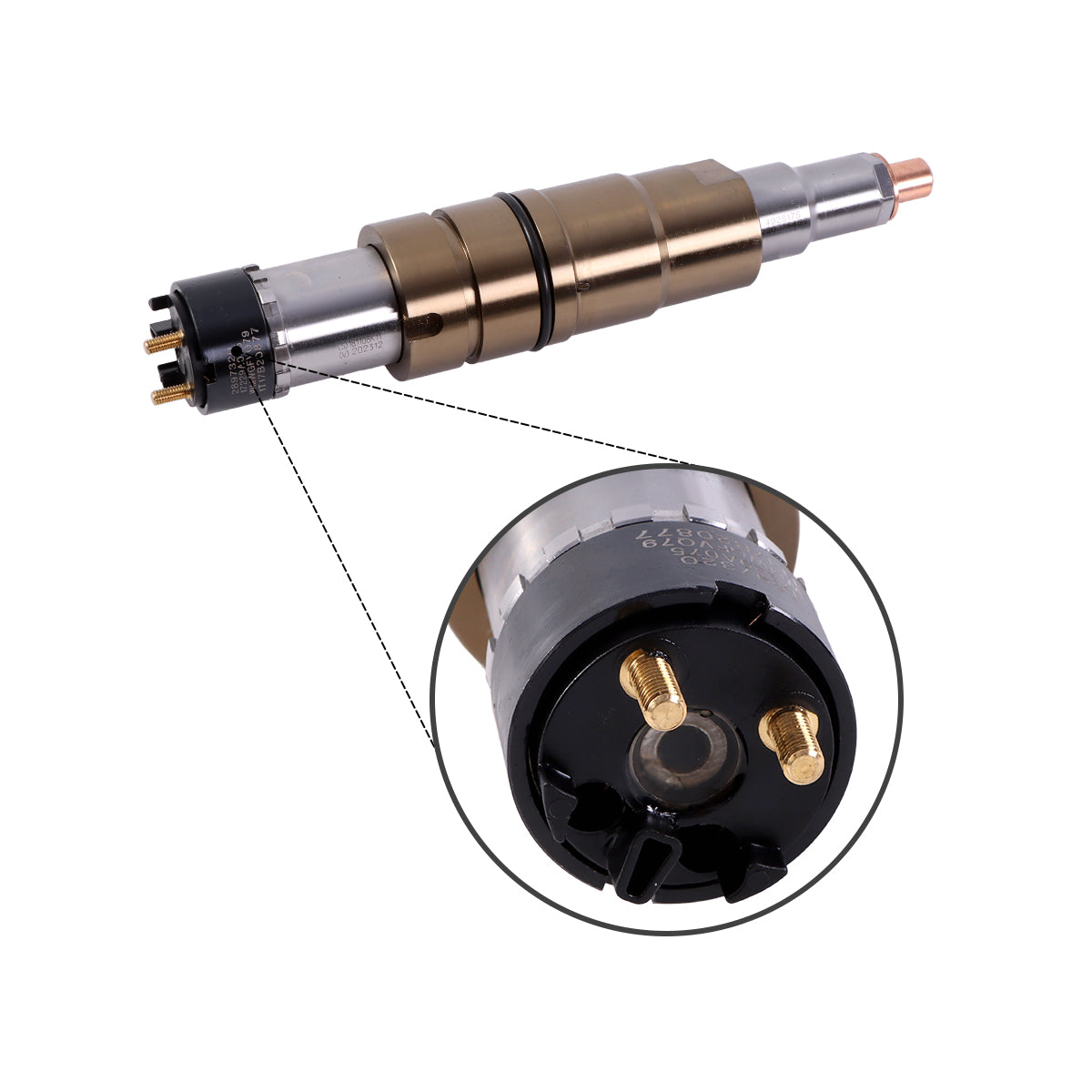 Fuel Injector 2897320 2897320PX 5579419PX for Cummins ISX15 Engine