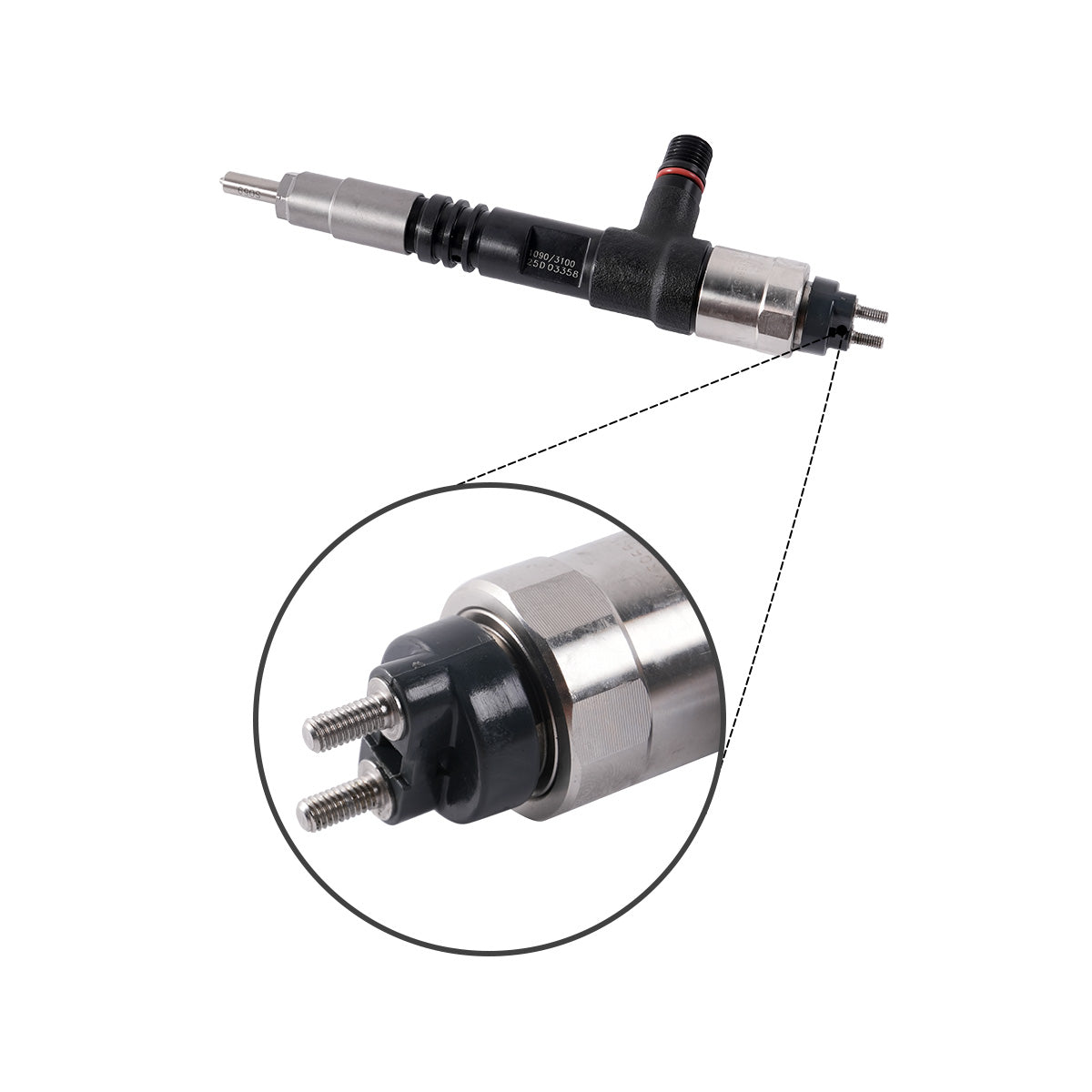 Fuel Injector 295050-1090 6275-11-3100 for Komatsu Excavator PC138US-10 PC138USLC-10