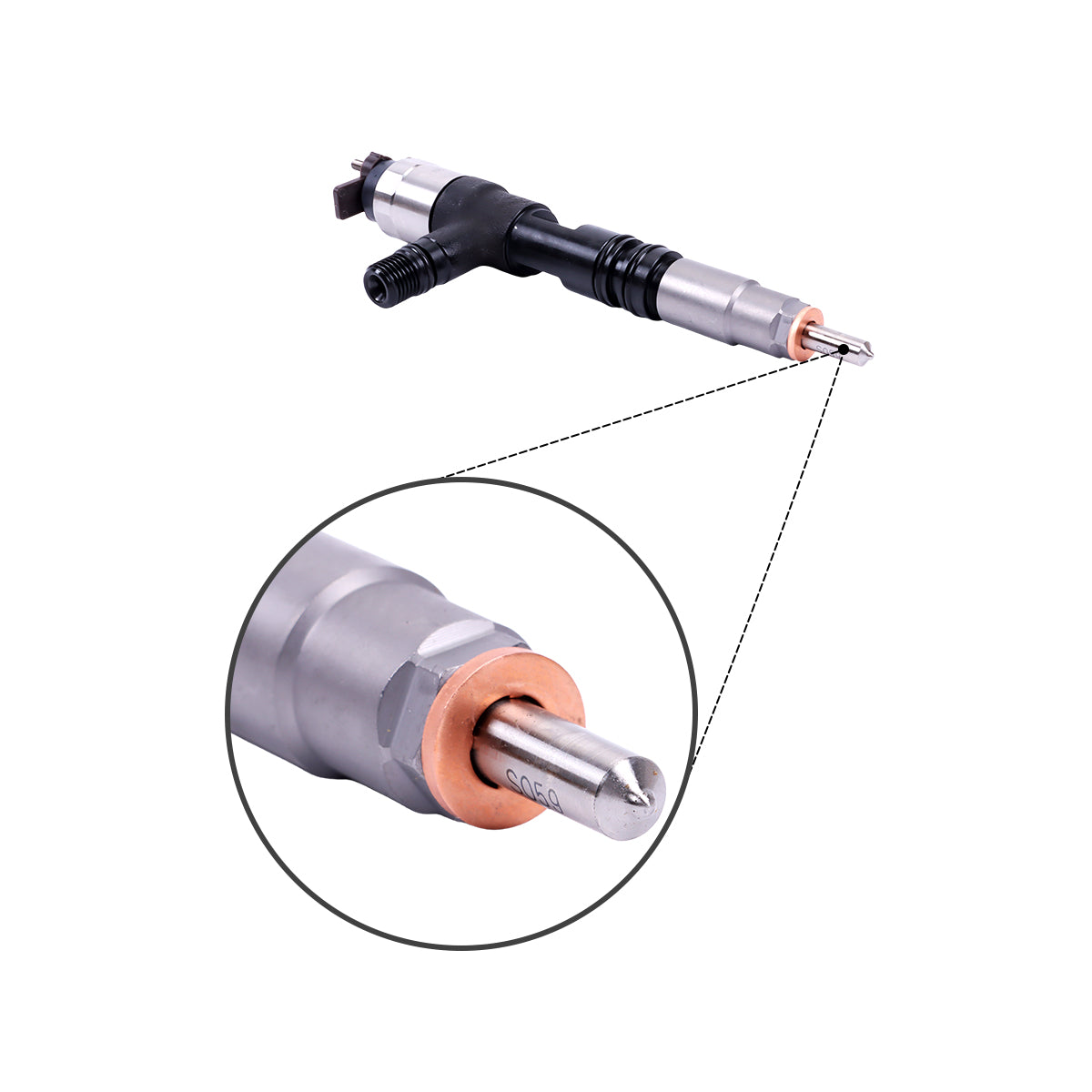 Fuel Injector 6276-11-3100 for Komatsu 4D95 6D95 Engine PC138US-11 PC138USLC-11 Excavator