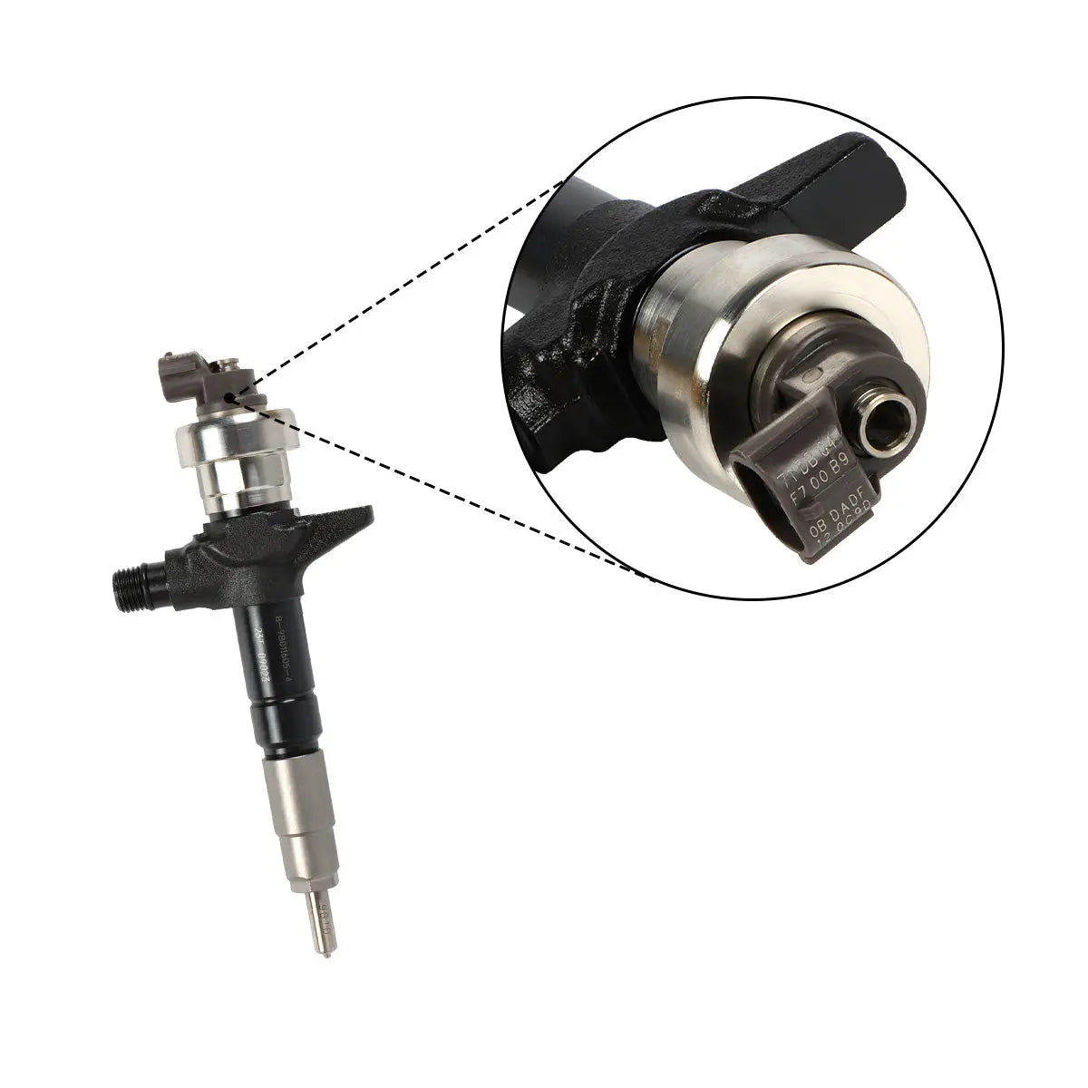 Fuel Injector 8-98011605-4 for Isuzu Truck Chevrolet D-Max 2.5L Engine
