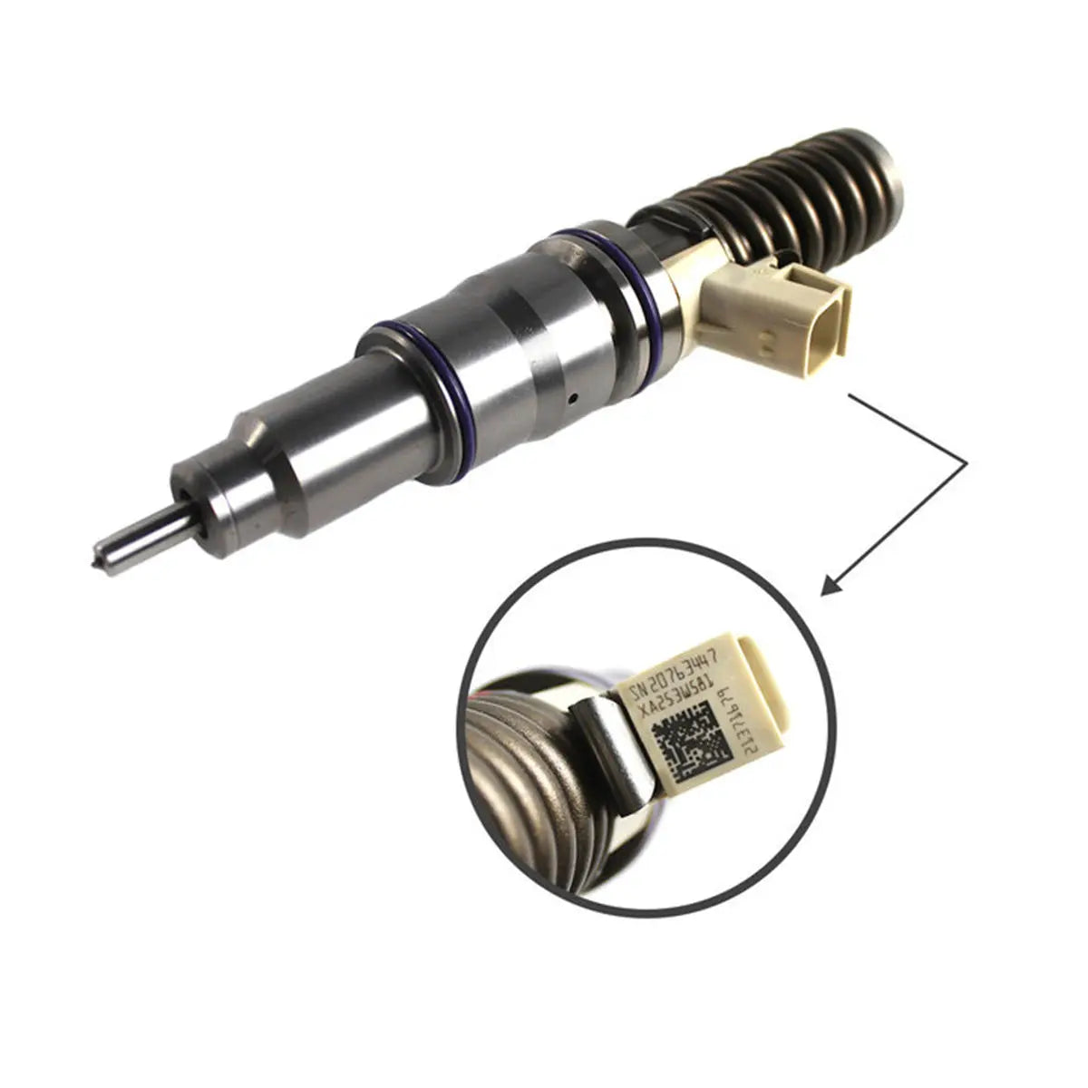 Fuel-Injector-85144518-85020429-for-Volvo-2016-VNL-670-Mack-D13-MP8-US14_04 Fuel Injector 85144518 85020429 for Volvo 2016 VNL 670 Mack D13 MP8 US14