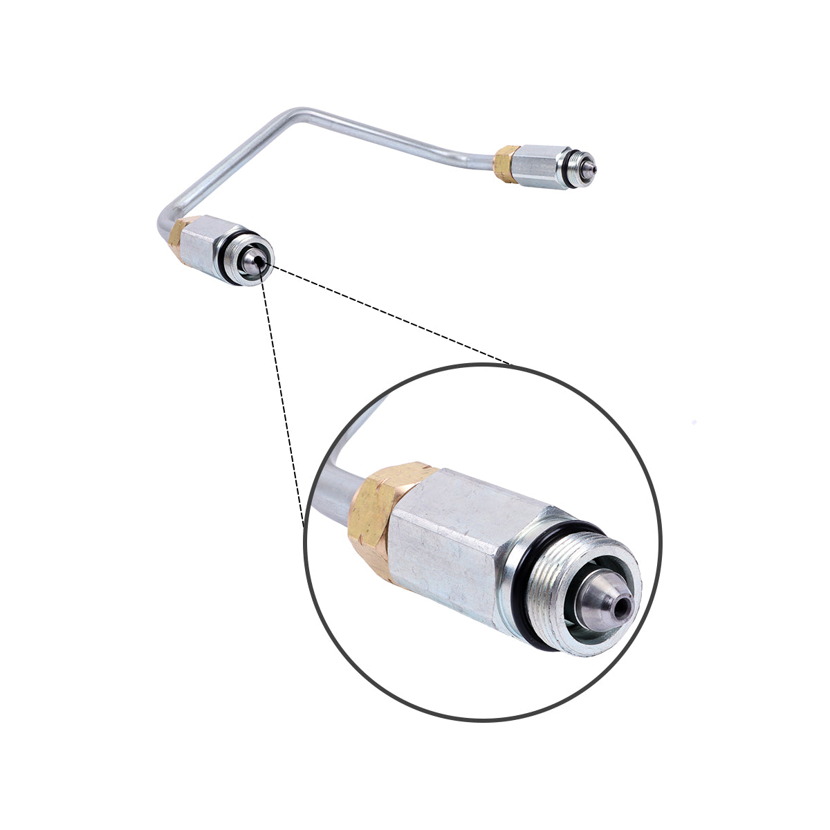 Fuel Injector Supply Tube 2896823 for Cummins Engine QSK38 QSK50 QSK60