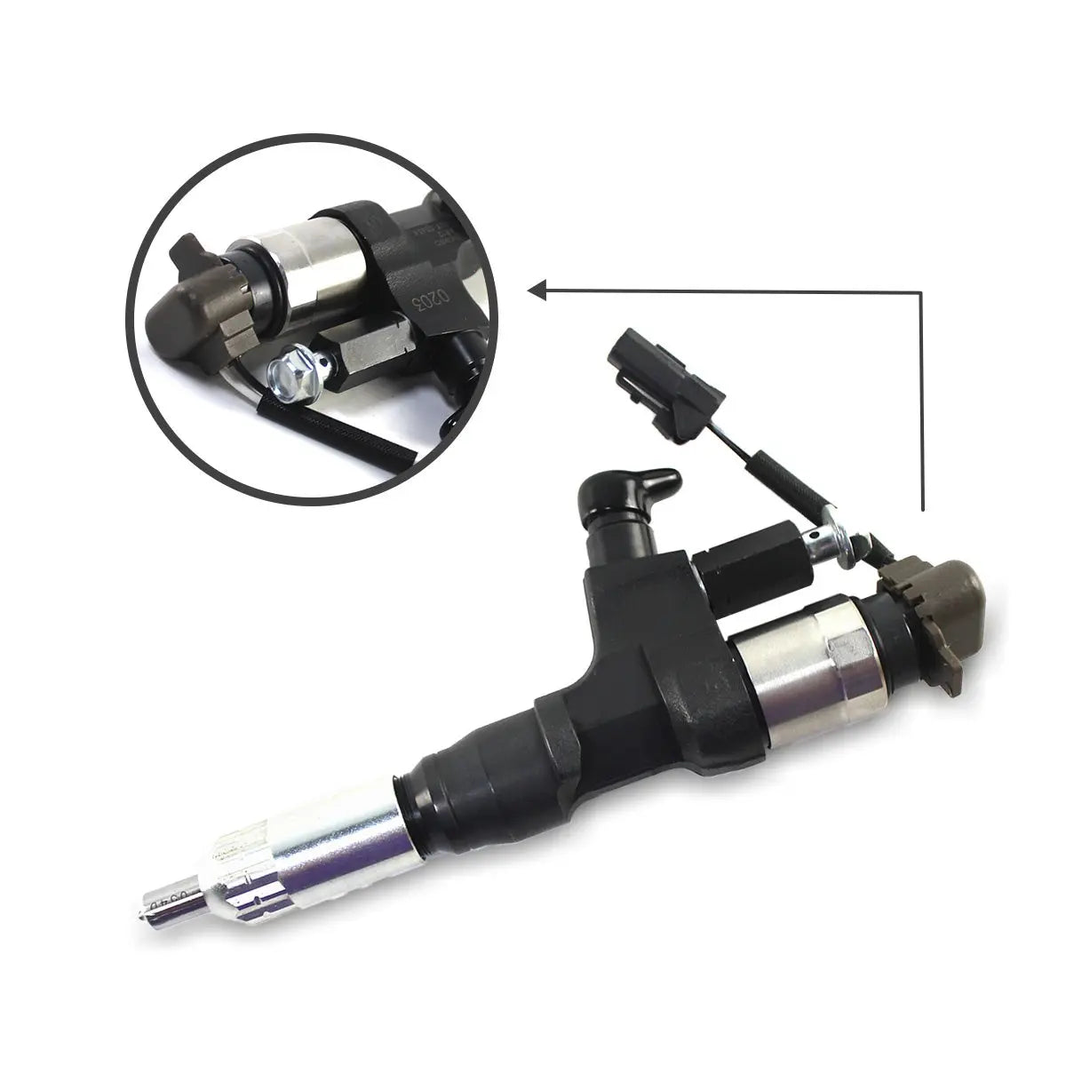 23670E0400 295050-0230 Fuel Injector for Hino J08E Engine Kobelco SK330-8