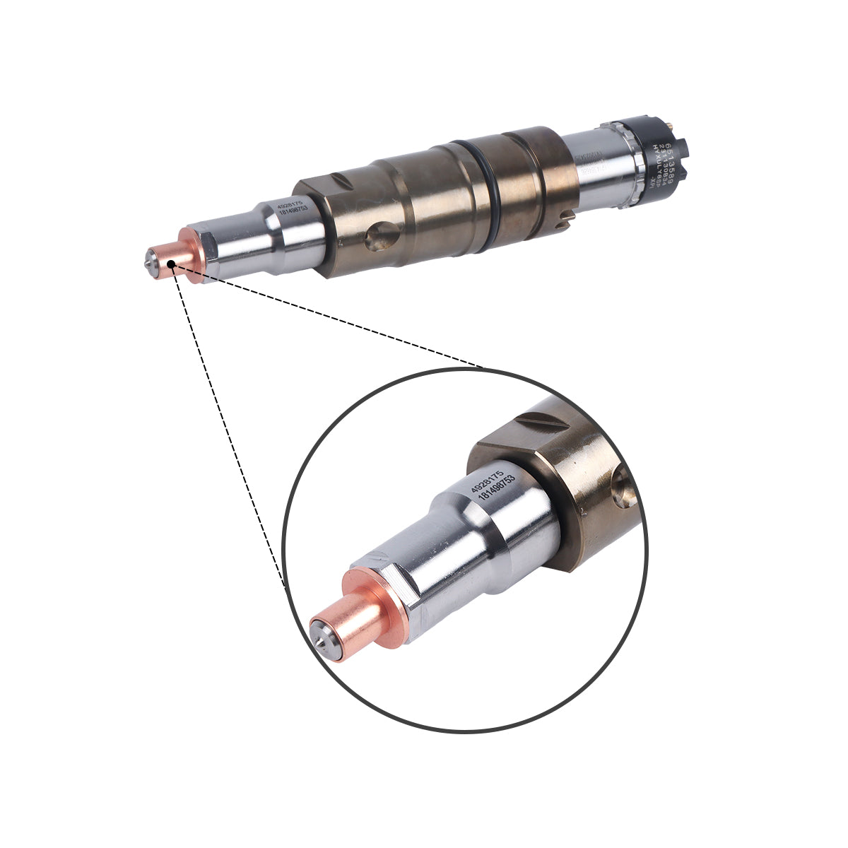 Fuel-Injector-with-Tube-6513589-6513589PX-for-Cummins-ISX-X15-Engine_03 Fuel Injector with Tube 6513589 6513589PX for Cummins ISX X15 Engine