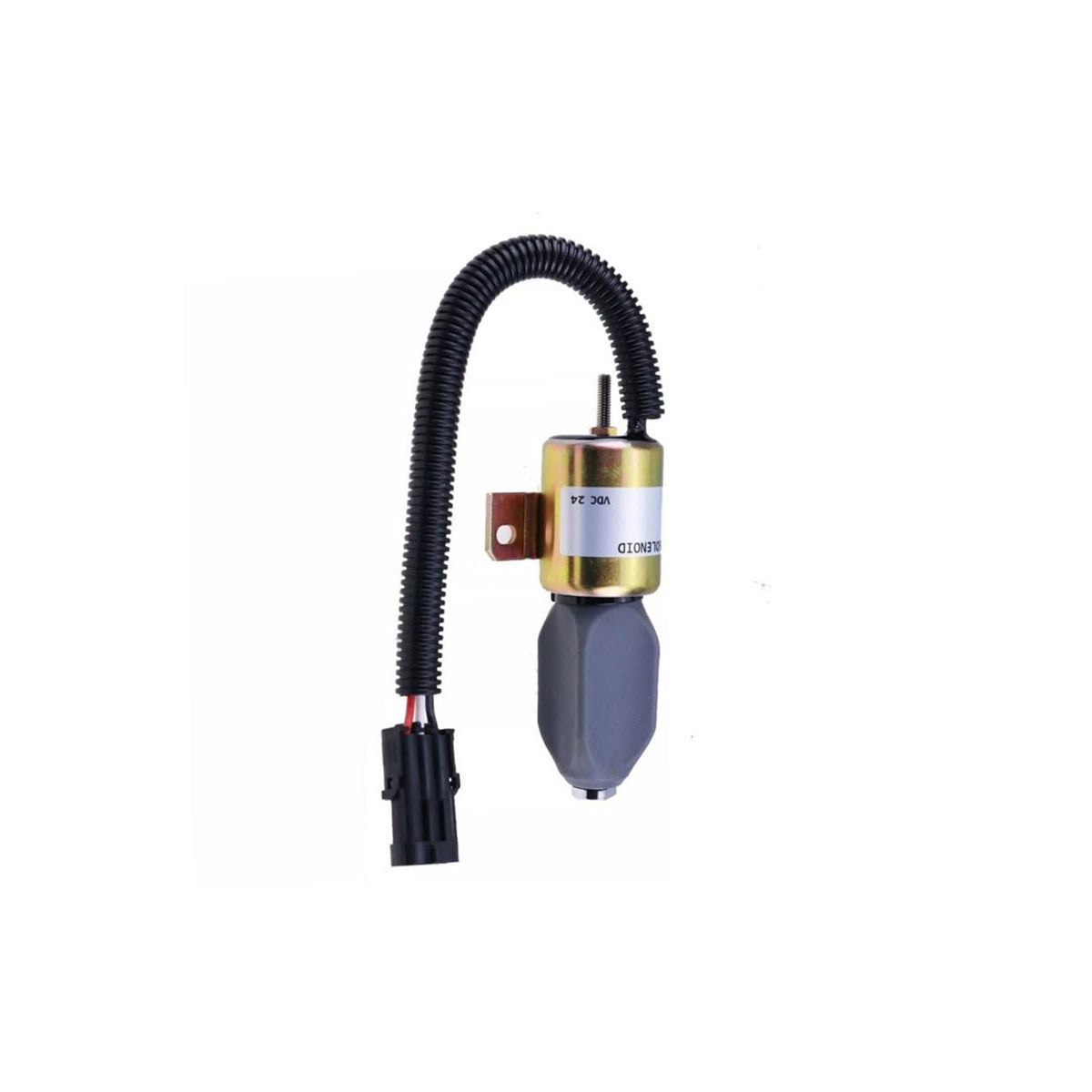 Fuel-Stop-Shutoff-Solenoid-Valve-71630091-for-JCB-JS115-JS130_01 Fuel Stop Shutoff Solenoid Valve 71630091 716/30091 for JCB JS115 JS130 JZ140 JS160 JS180 JS240 JS330