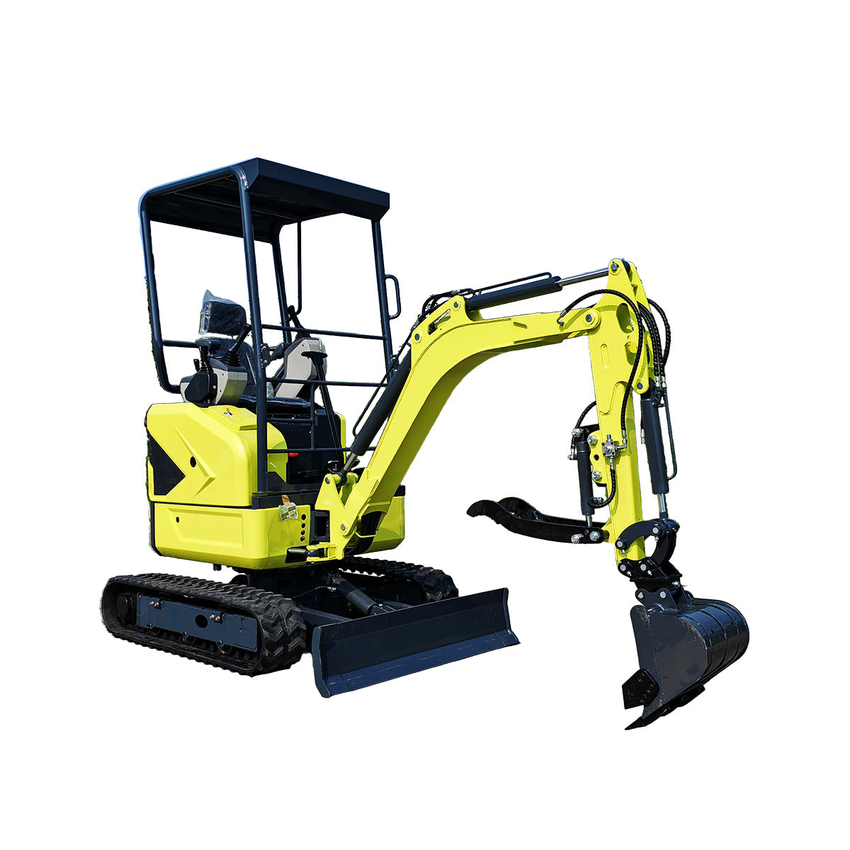 GW16-Mini-Excavator_03 1.65 Ton GW16 Mini Excavator with Kubota Diesel D902 Engine