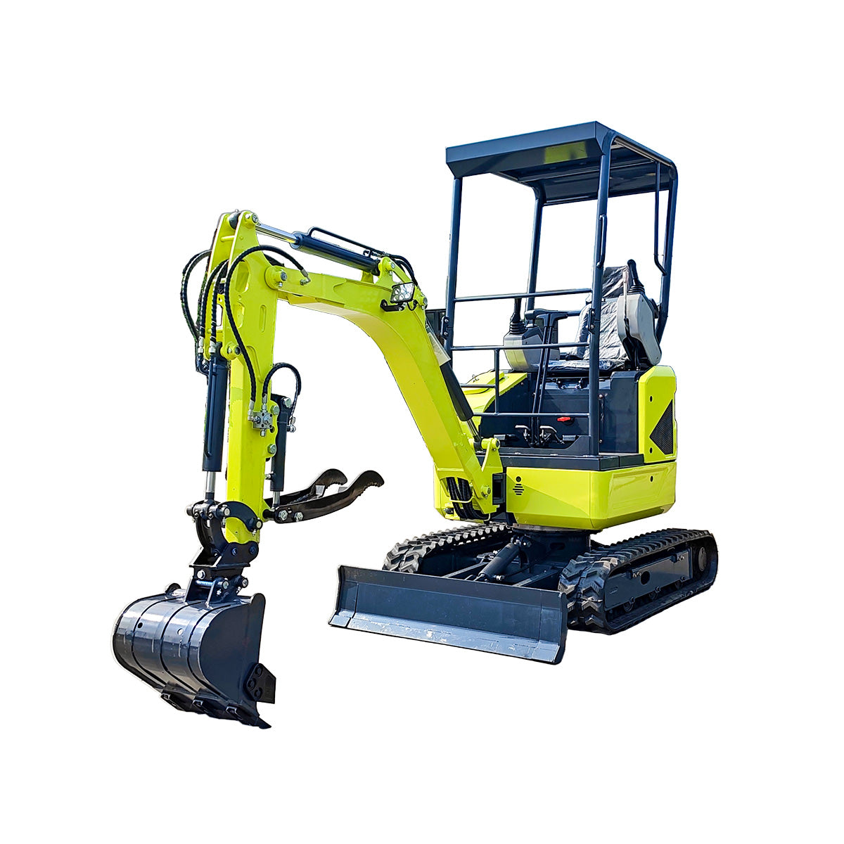 GW16-Mini-Excavator_04 1.65 Ton GW16 Mini Excavator with Kubota Diesel D902 Engine