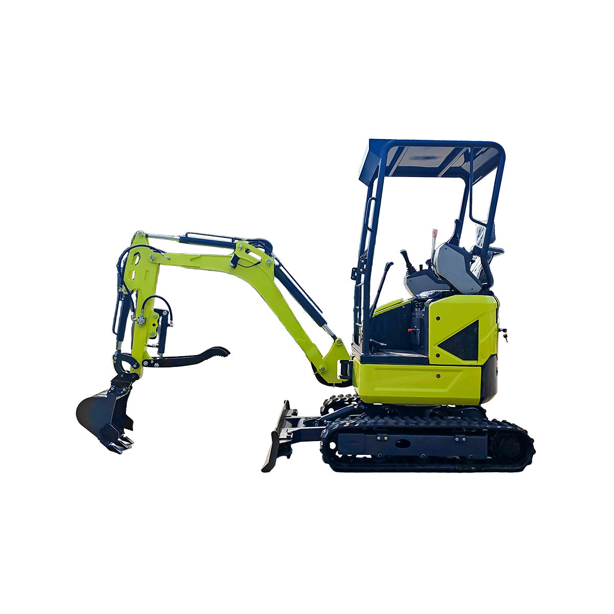 GW16-Mini-Excavator_05 1.65 Ton GW16 Mini Excavator with Kubota Diesel D902 Engine
