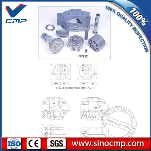A7V200 Spare Parts Hydraulic Parts Fit Hitachi Excavator Parts