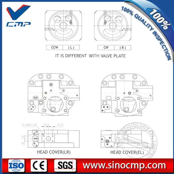 A7V200 Spare Parts Hydraulic Parts Fit Hitachi Excavator Parts
