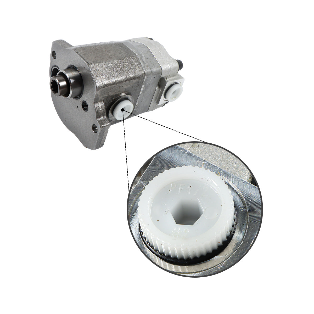 Hydraulic Main Pump 31M8-10020 for Hyundai Excavator R60-7 R55-7