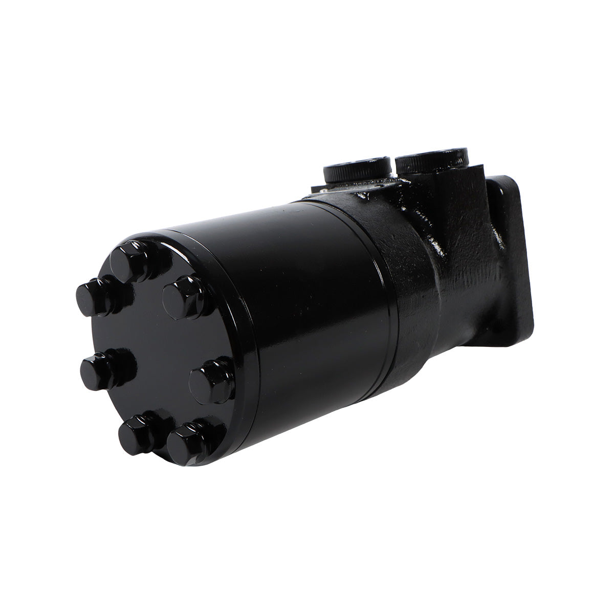 Hydraulic Motor CM084P for Buyers Products 4-Bolt Mount Type 0.25" Shaft Keyway 1/2" NPT
